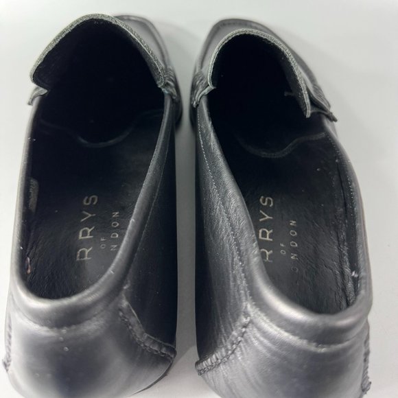 Harrys London Man\'s Black Leather Loafers, Size 44 main image 10